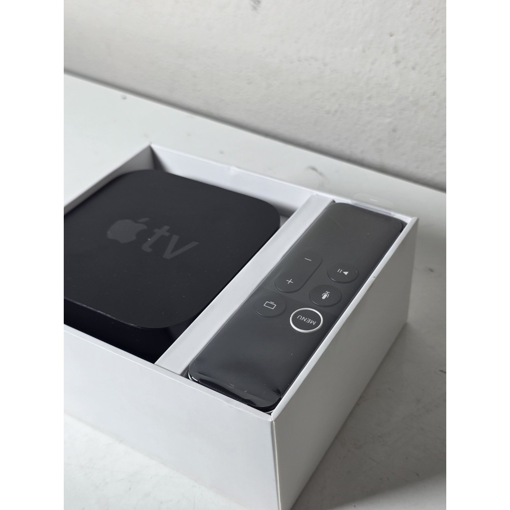 Apple TV Media Streamer Box, Black, with Remote Model A1625 - Picture 4 of 10
